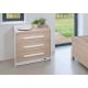 Boori Neat Kids 3 Drawer Chest, Barley and Oak