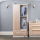 Boori Neat Kids 2 Door Wardrobe, Barley and Oak