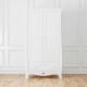 Boori Sleigh Kids Wardrobe, Barley White
