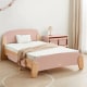 Boori Sunshine Kids King Single Bed Frame, Cherry and Almond