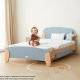 Boori Sunshine Kids King Single Bed Frame, Barley and Almond