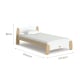 Boori Sunshine Kids King Single Bed Frame, Barley and Almond