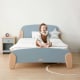 Boori Sunshine Kids King Single Bed Frame, Blueberry and Almond