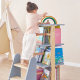 Boori Tidy Kids Rotating Bookshelf V22, Blueberry and Almond