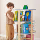 Boori Tidy Kids Rotating Bookshelf V22, Cherry and Almond