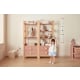 Boori Tidy Kids Storage Bookcase, Cherry and Almond