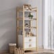 Boori Tidy Kids Storage Bookcase, Barley and Almond