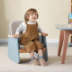 Boori Tidy Kids Junior Rocking Chair, Blueberry and Almond