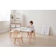 Boori Tidy Kids Table V23 With Two Chairs Package, Barley and Almond