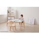 Boori Tidy Kids Table V23 With Two Chairs Package, Cherry and Almond