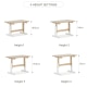 Boori Tidy Kids Learning Table, Barley and Almond