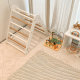 Boori Tidy Kids Climbing Triangle & Ramp 2 Piece Set, Barley and Almond