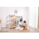 Boori Tidy Kids Foot Step Stool, Blueberry and Almond
