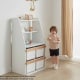 Boori Tidy Kids Toy Cabinet Shelf, Barley and Almond, Part 1