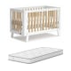 Boori Turin Cot Bed with Spring Mattress