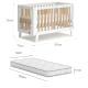 Boori Turin Kids Cot with Spring Mattress