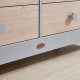 Boori Universal Kids 6 Drawer Chest V23, Pebble and Oak
