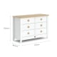 Boori Universal Kids 6 Drawer Chest V23, Barley and Almond