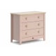 Boori Universal Kids 3 Drawer Chest V23, Cherry and Almond