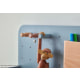 Boori Ergonomic Kids Desk (110cm) With Pegboard Hutch Package, Cherry and Beech