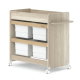 Boori Natty Kids Storage Changer, Oak and Almond