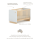 Boori Neat Kids Cot Bed, Barley White and Almond