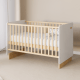 Boori Neat Kids Cot Bed, Barley White and Almond