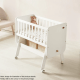 Boori Neat Kids Rocking Cradle, Cherry and Almond