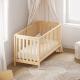 Boori Oslo Kids Baby Cot, Almond