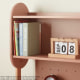 Boori Euler Kids Desk With Pegboard And Hutch Package, Barley and Beech