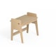 Boori Euler Kids Desk With Pegboard And Hutch Package, Barley and Beech