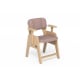 Boori Euler Kids Study Chair with Cushion Set, Cherry and Beech