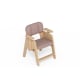 Boori Euler Kids Study Chair with Cushion Set, Cherry and Beech