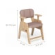 Boori Euler Kids Study Chair with Cushion Set, Cherry and Beech