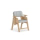 Boori Euler Kids Study Chair with Cushion Set, Pebble and Beech