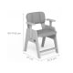 Boori Euler Kids Study Chair with Cushion Set, Pebble and Beech