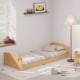 Boori Matilda Kids Single Floor Bed, Almond