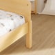 Boori Matilda Kids Single Floor Bed, Almond