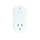 Brilliant IRELAND Smart WiFi Plug with USB Charger, White