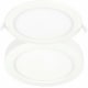 Brilliant THE DUET Recessed or Surface Mount Downlight 24W, White