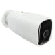 Brilliant ZIP Smart WiFi Rechargeable Camera, White