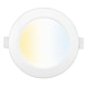 Brilliant TRILOGY Smart WiFi LED 9W CCT Downlight, White