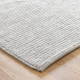 DreamWeaver Pure Scandinavian Wool Rug, Grey, 160x230cm