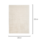 DreamWeaver Essence Machine Washable Rug, Beige, 150x220cm