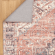 DreamWeaver Homestead Machine Washable Rug, Jezebel Red, 200x290cm