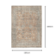 DreamWeaver Mystic Machine Washable Rug, 160x230cm