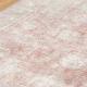 DreamWeaver Homestead Machine Washable Rug, Carmella Blush, 200x290cm