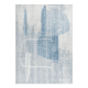 DreamWeaver Oasis Machine Washable Rug, Abstract Blue, 160x230cm