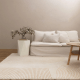 DreamWeaver Oasis Machine Washable Rug, Arches Cream, 120x170cm