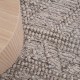 DreamWeaver Wave Scandinavian Rug, Lattice Ash, 240x330cm